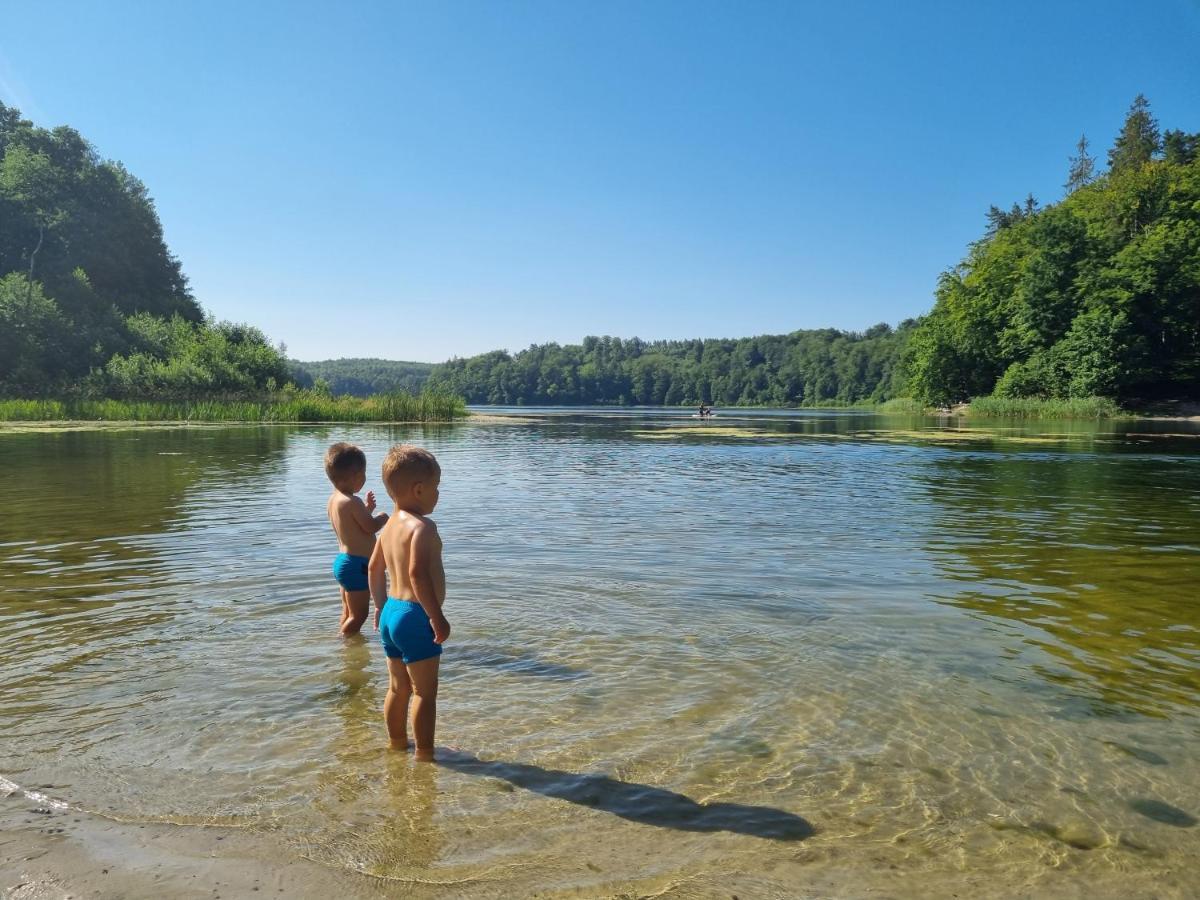 Bosko Domki Z Sauna I Balia W Sulminie Obok Gdanska Luaran gambar