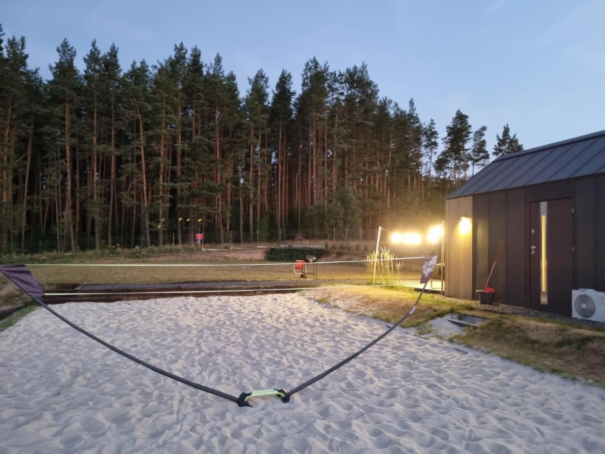Bosko Domki Z Sauna I Balia W Sulminie Obok Gdanska Luaran gambar