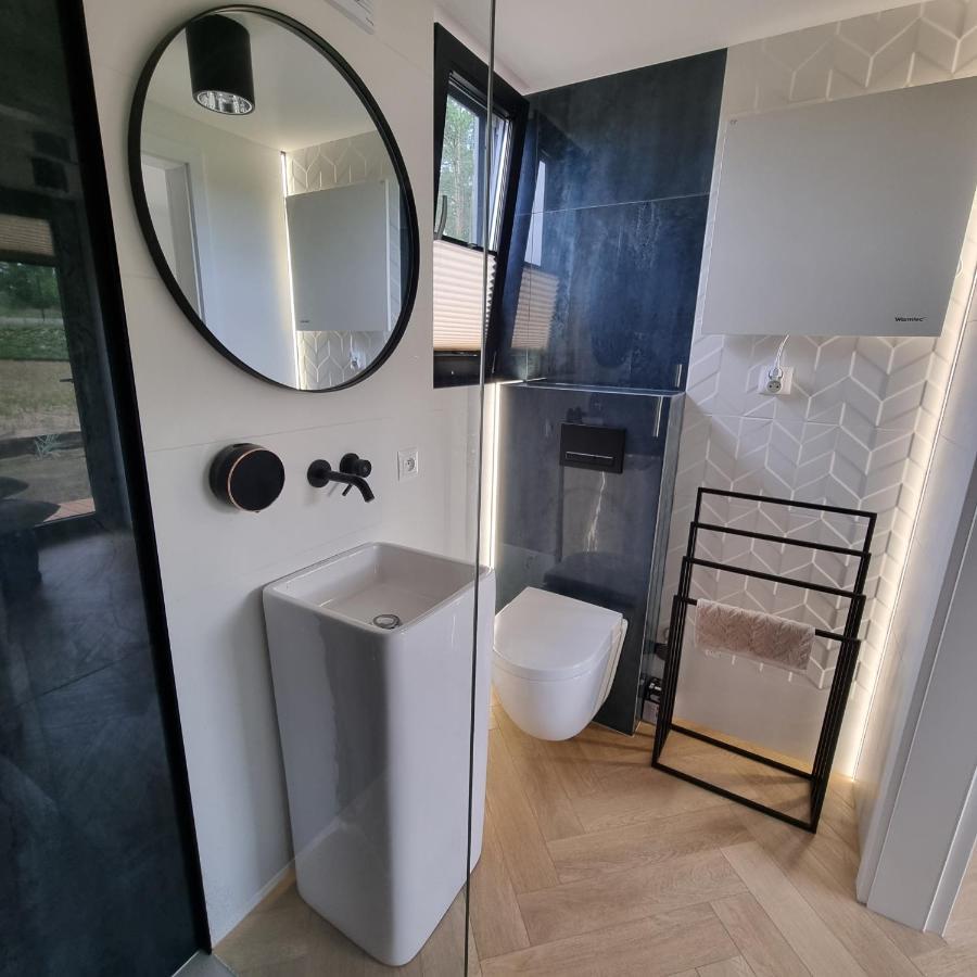 Bosko Domki Z Sauna I Balia W Sulminie Obok Gdanska Luaran gambar